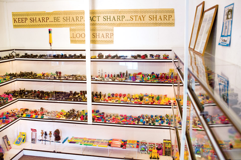 Pencil Sharpener Museum (Photo by Joshua Bickel)