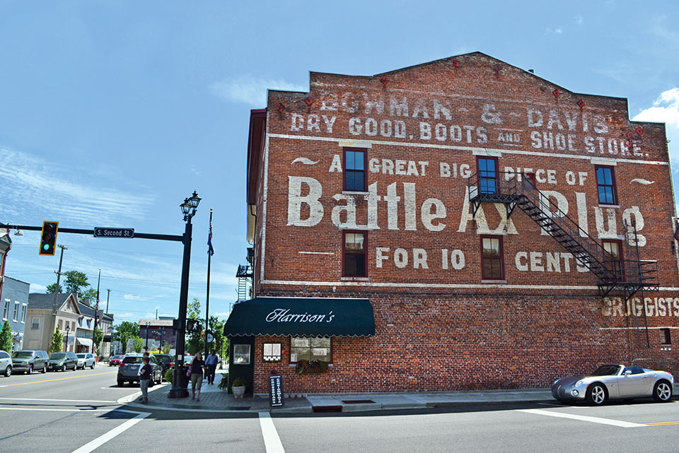 A sign from Tipp City's past 