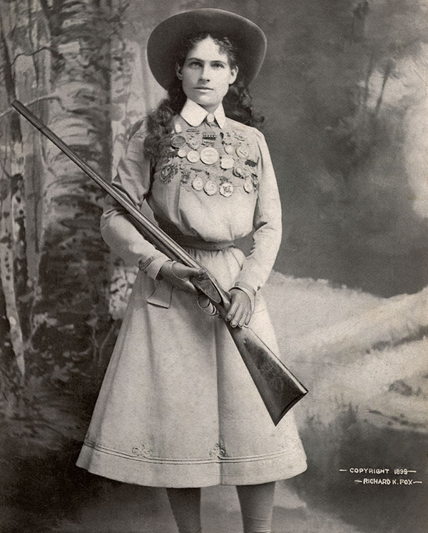 Portrait of Annie Oakley