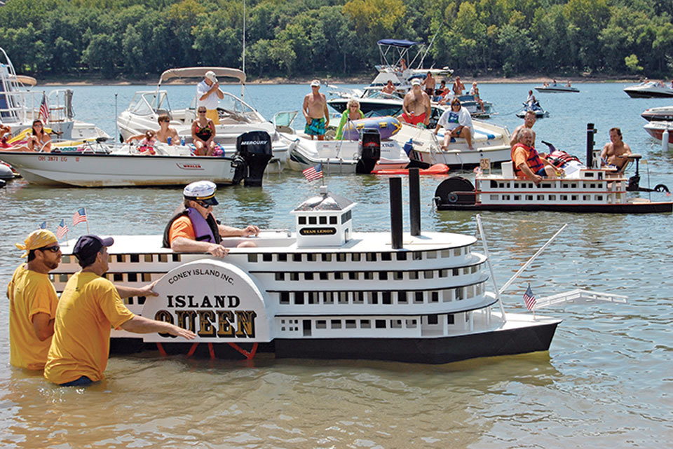 Witness the Soggy Spectacle of the Cardboard Boat Regatta
