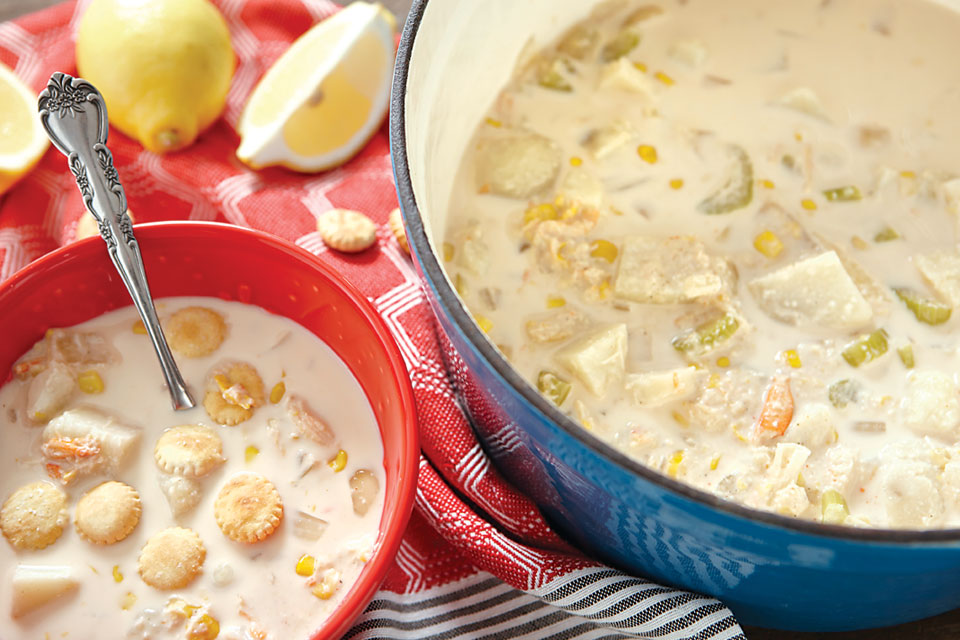 Kickin' Crab Chowder