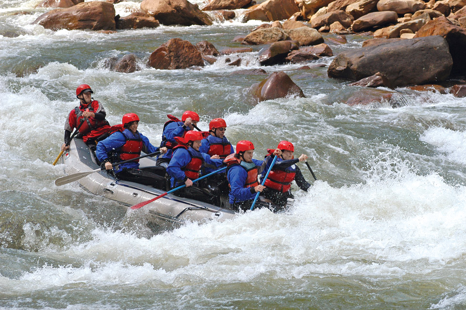 Rafting on the Cheat River