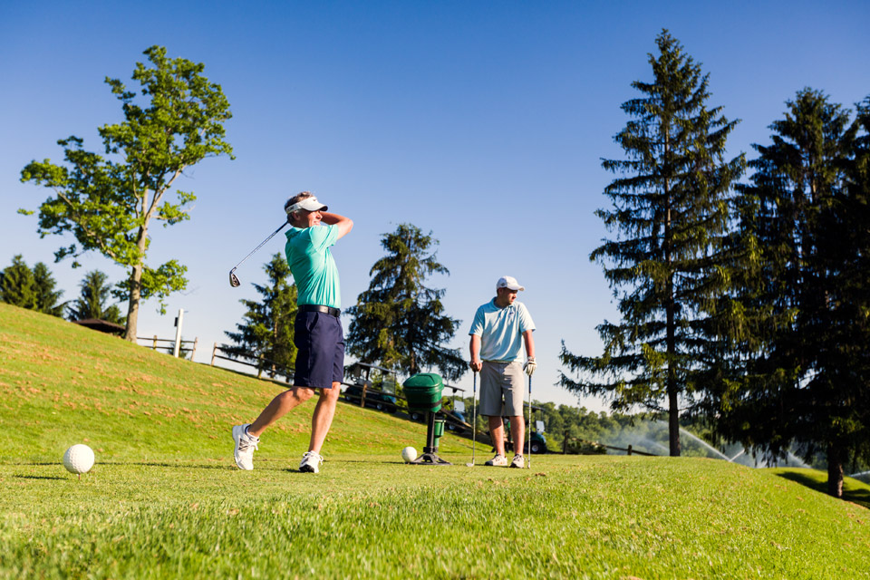 Golfing at Oglebay Resort