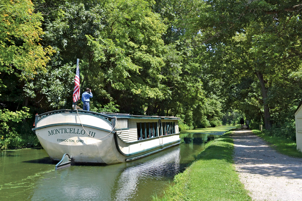 Coshocton's canal boat ride