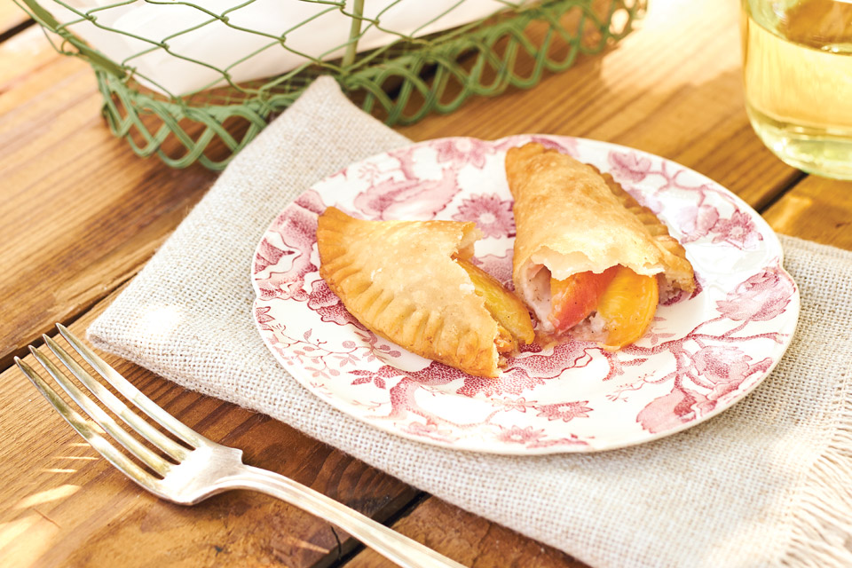 Peach hand pies