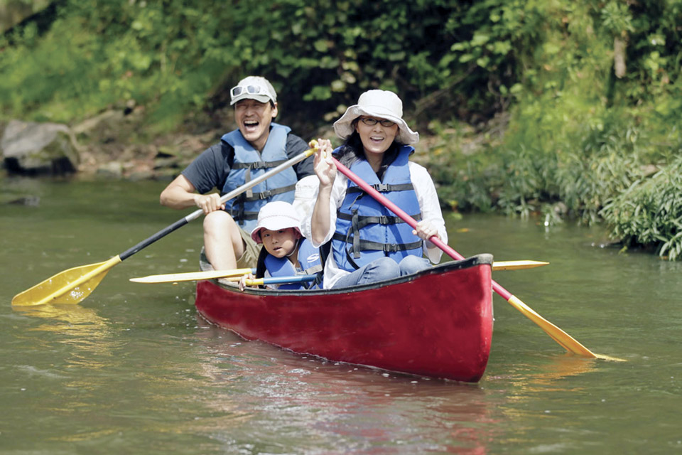 Canoeing in the Hocking Hills