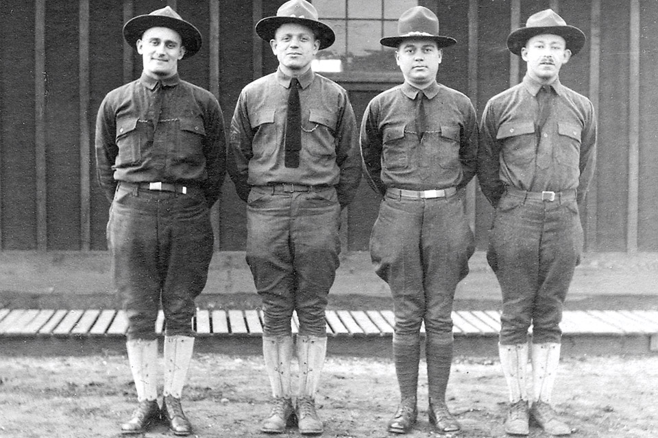 Officers at Camp Sherman