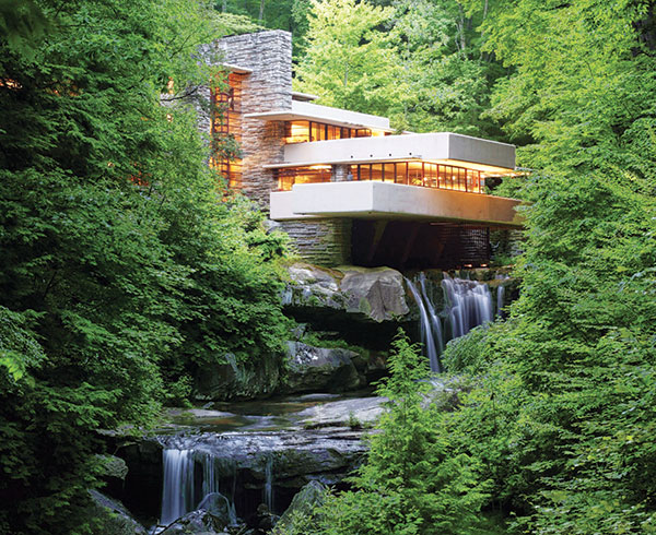 Fallingwater in Pennsylvania's Laurel Highlands