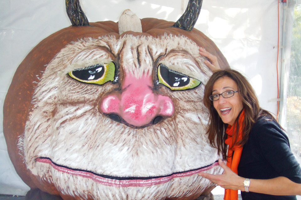 This Ohio Artist Paints Giant Celebrity Pumpkins