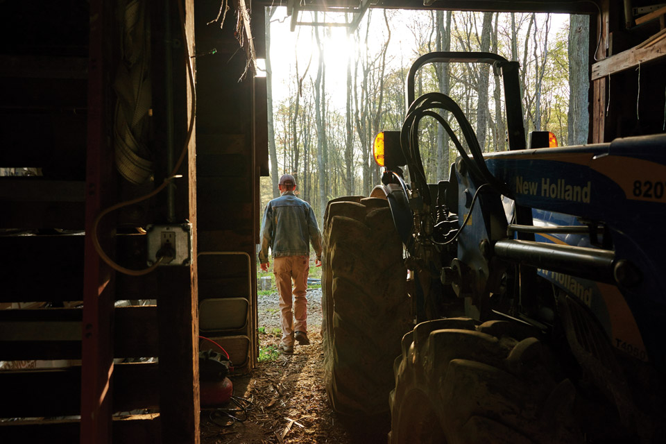 George Remington and Tractor