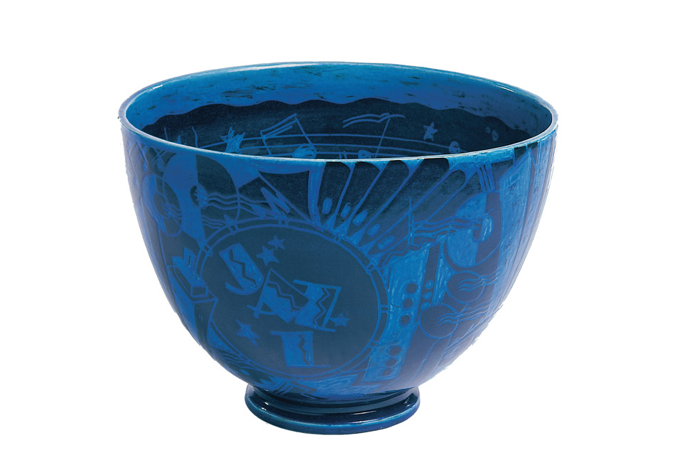 "The New Yorker (Jazz) Punch Bowl" 