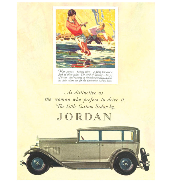 Jordan custom sedan advert