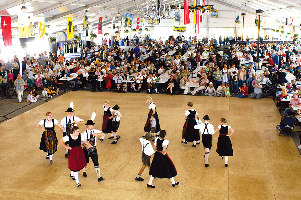 Dancers at the German-American Festival in Toledo (photo courtesy of German-American Festival)