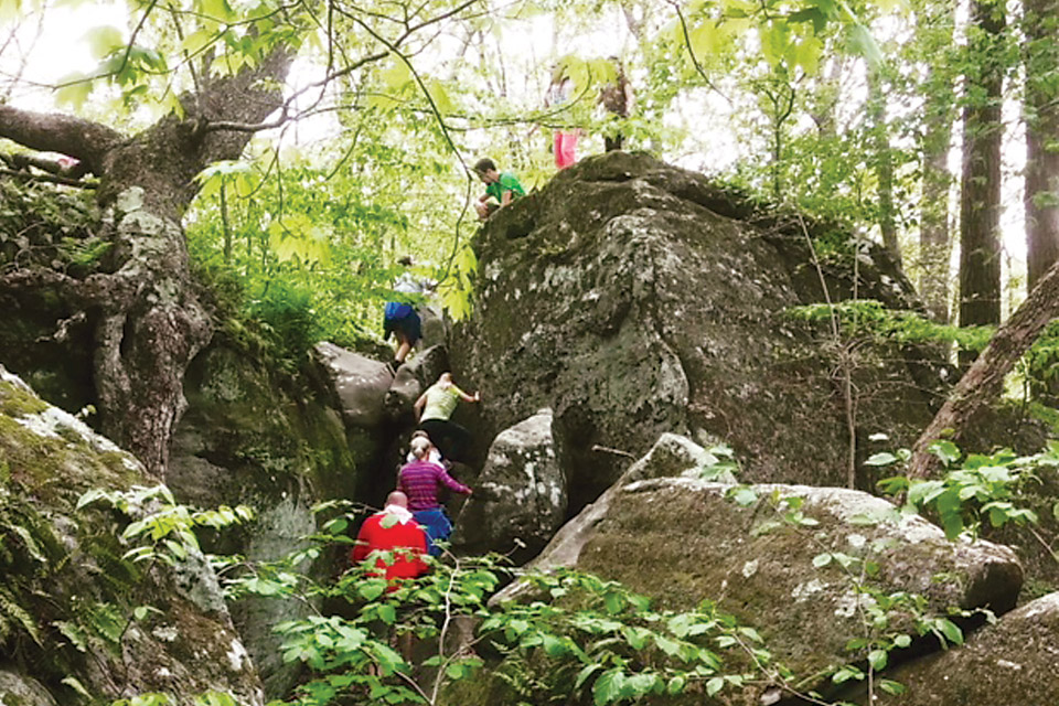 Hiking in the Hocking Hills