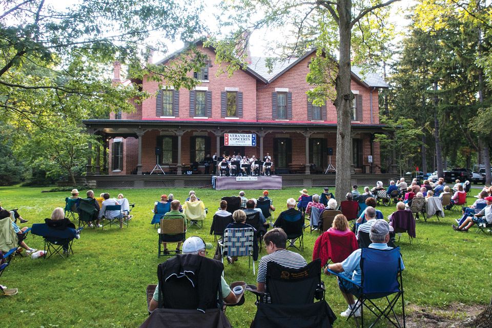 Verandah Concert at Rutherford B. Hayes Home