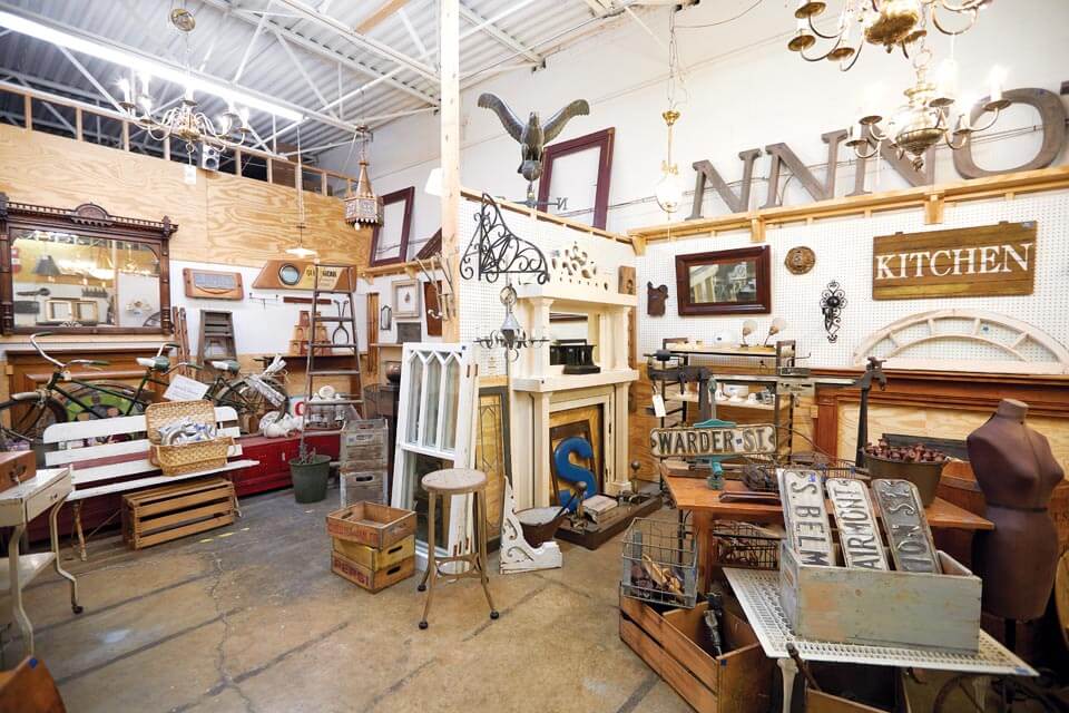 Columbus Architectural Salvage showroom