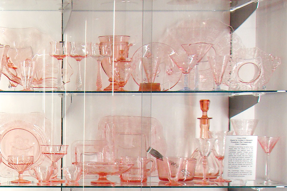 The National Museum of Cambridge Glass (photo by Rachael Chillcott)