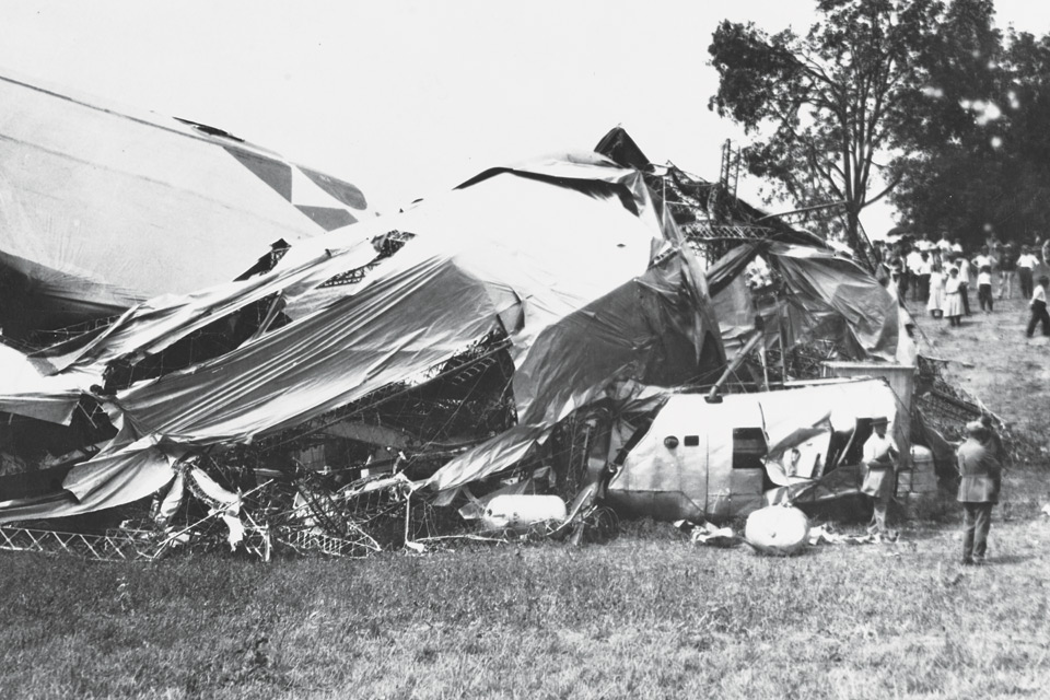 USS Shenandoah crash site (U.S. Naval History and Heritage Command Photograph)