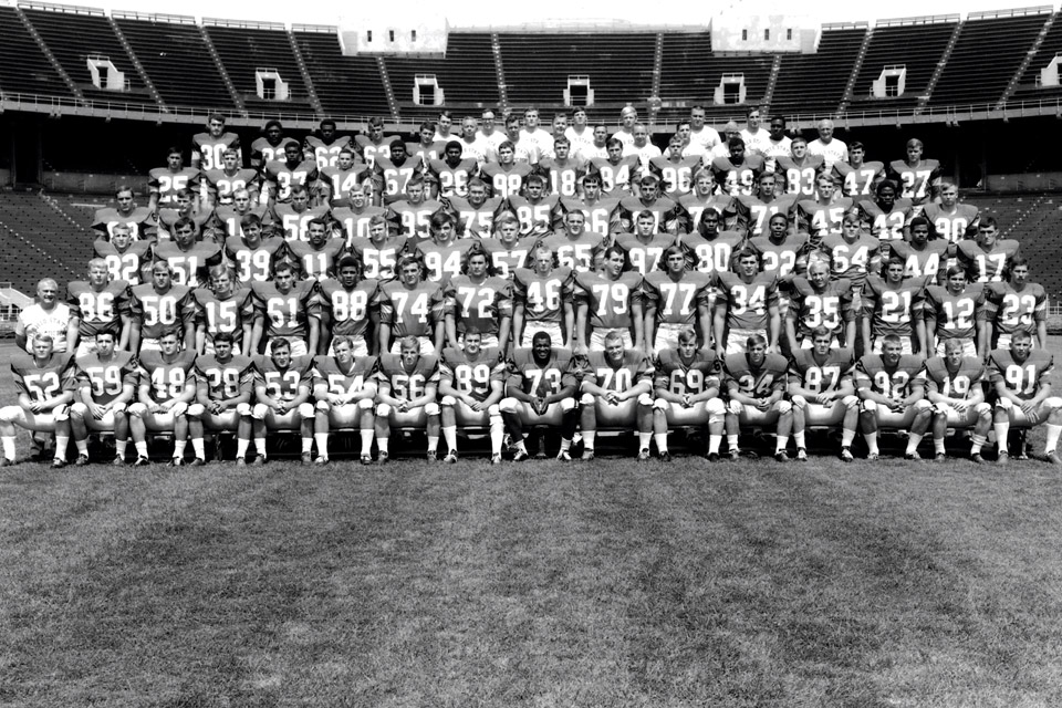 1968 Ohio State Buckeyes Football Team Photo