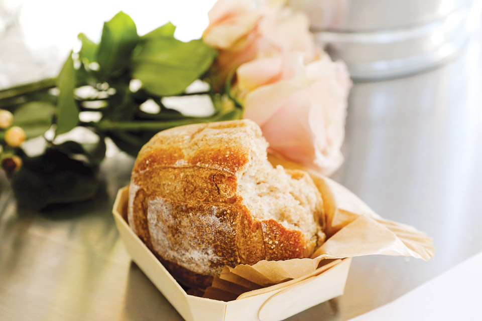 Pastry at Flowers & Bread in Columbus