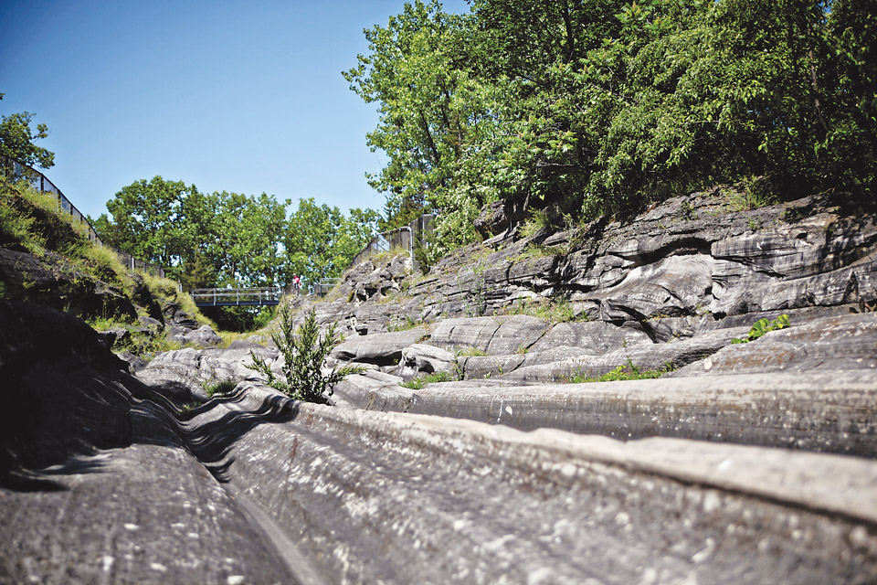 Glacial Grooves Geological Preserve