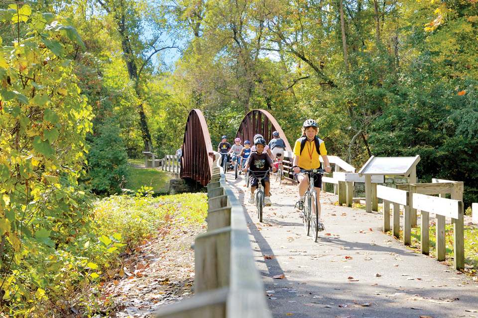 Towpath Biking (photo courtesy of National Park Service)