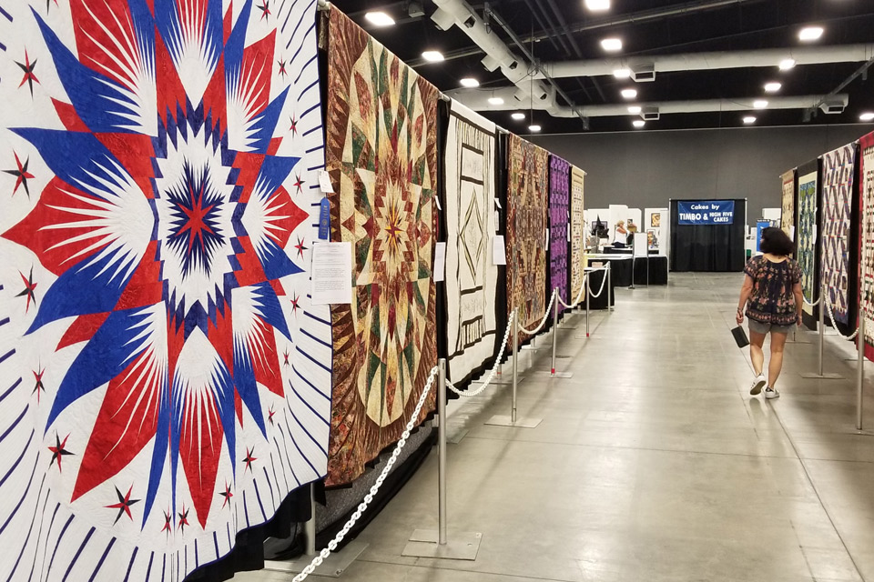 Quilts in Kasich Hall