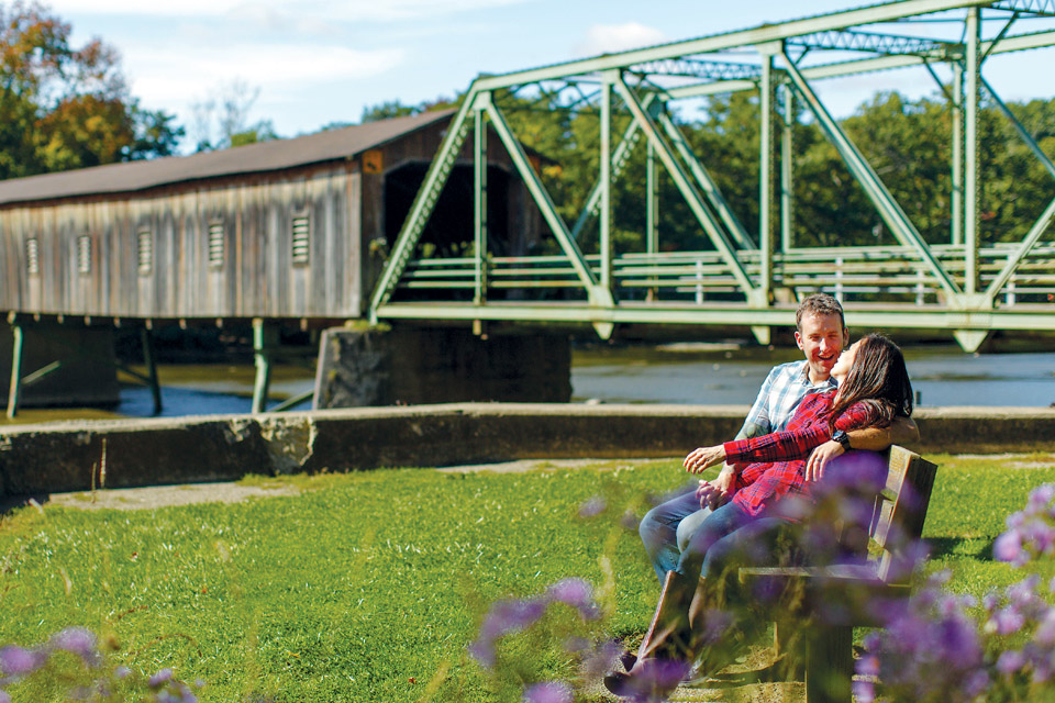 Harpersfield Covered Bridge (photo by Carl A. Stimac)