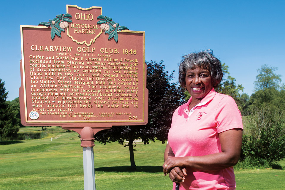 Clearview Golf Club, Renee Powell (photo by Ken Blaze)