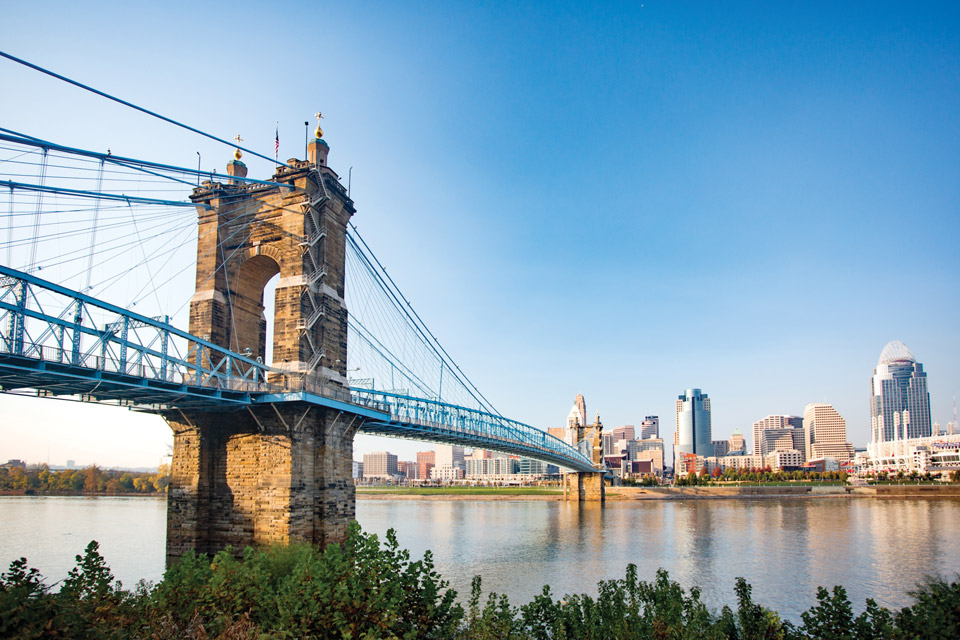 Roebling Bridge, Cincinnati USA