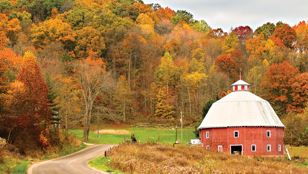 16-Sided Barn (photo by  Larry Cunningham)