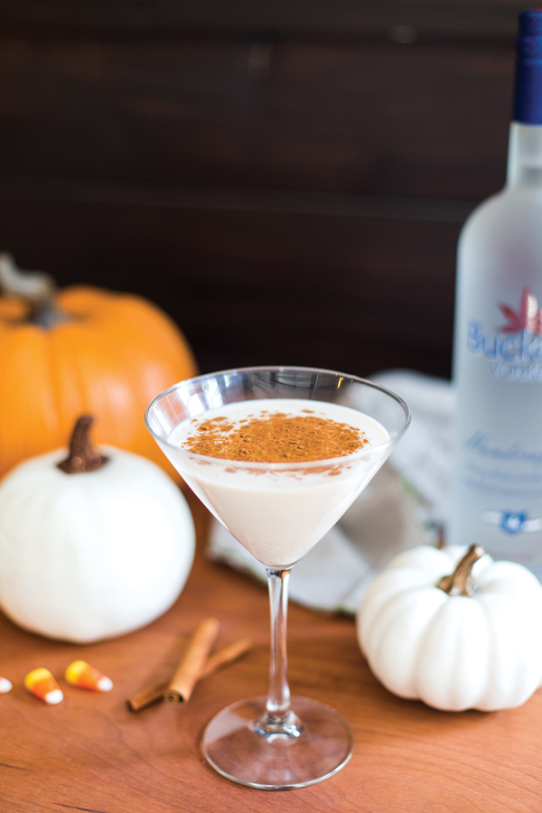 Pumpkin Spice Martini (photo courtesy of Buckeye Vodka)