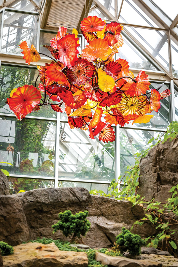 Chihuly Persian Chandelier