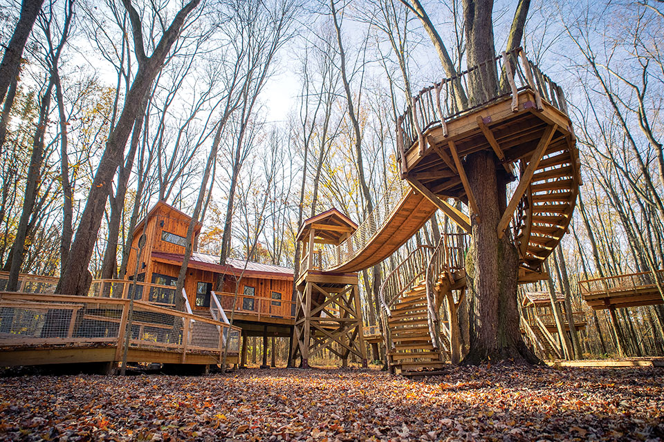 Cannaley Village Treehouses (photo courtesy of Cannaley Treehouse Village)