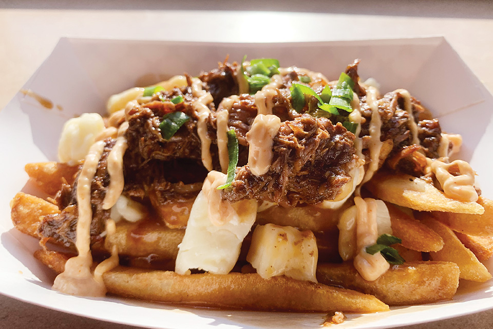 Poutine Machine Meal (photo courtesy of The Poutine Machine)