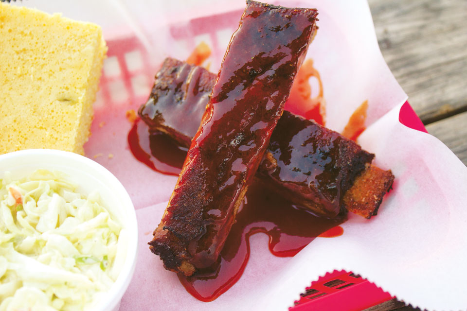 Eli's BBQ ribs