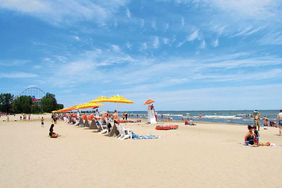 Cedar Point Beach (photo courtesy of Lake Erie Shores & Islands)