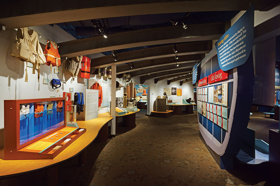 National Museum of the Great Lakes interior (photo by Chris Winters)