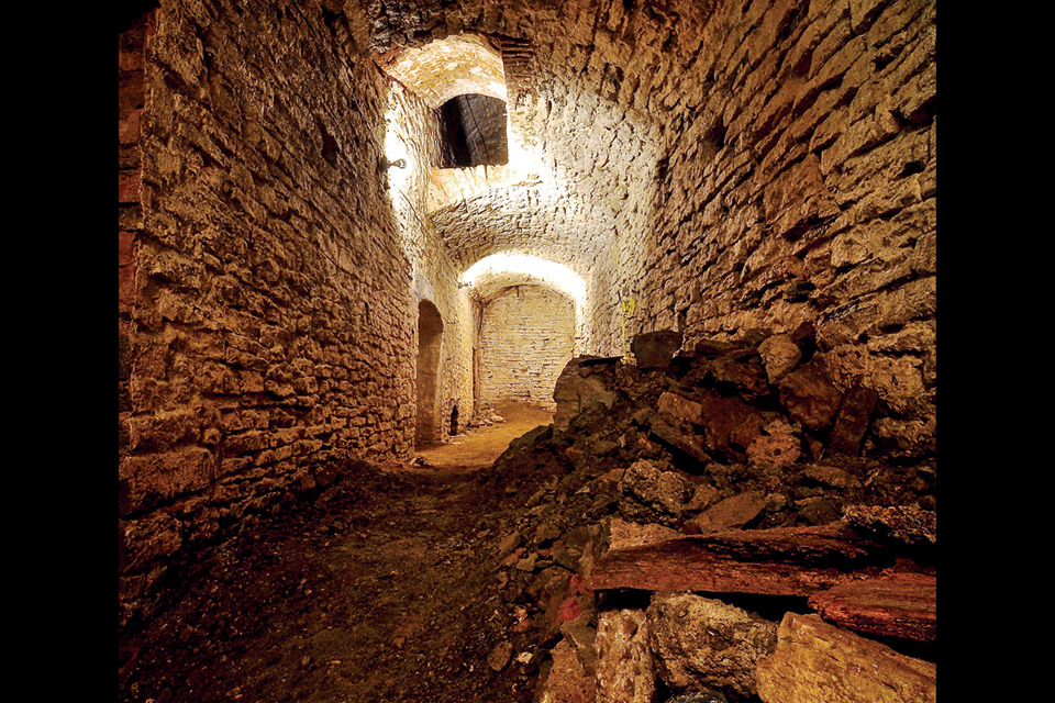 Queen City Underground Tours tunnels (photo courtesy of American Legacy Tours)