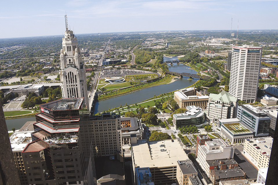 James A. Rhodes State Tower Observation Deck (photo by Todd Jacobs0n)