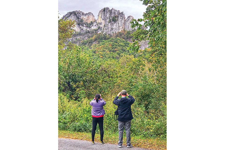 Seneca Rocks (photo courtesy of USDA Forest Service, by Kelly Bridges)