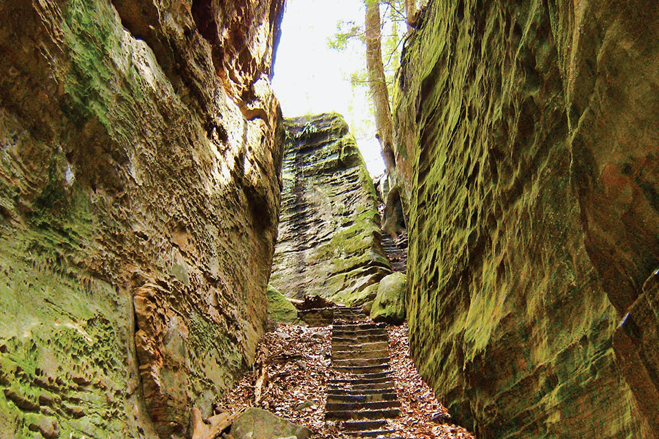 Cantwell Cliffs (photo courtesy of Ohio Department of Natural Resources)