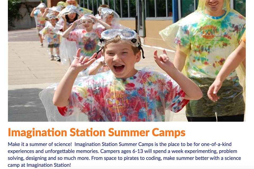 Imagination Station Summer Camps