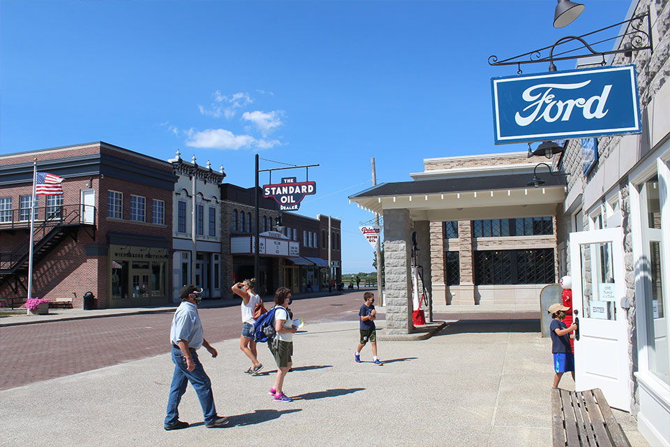 Rich Auto Dealership and Gas Station