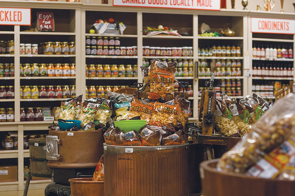 Lehman's pantry barrels (photo courtesy of Lehman's)