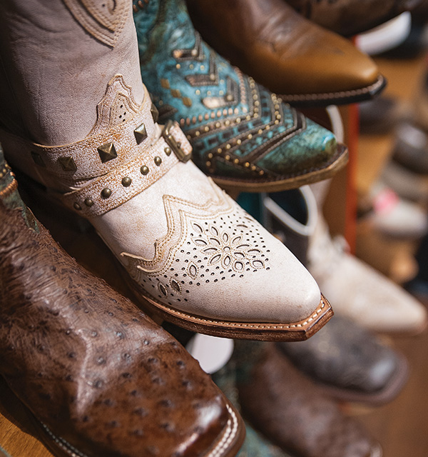 Schafer Leather Store boots (photo by Michelle Waters)