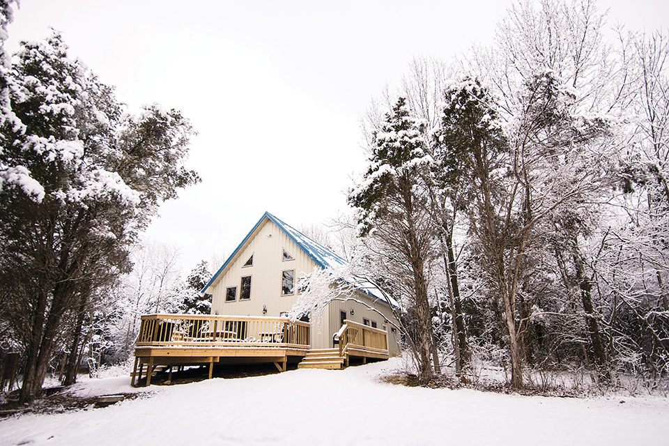 Hopewell Croft in winter (photo courtesy of Hopewell Croft)