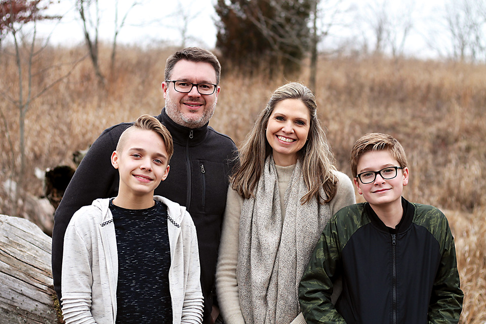 Katie Gascho and her family (photo courtesy of Katie Gascho)