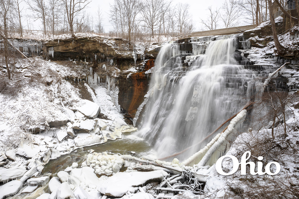 Brandywine Falls in winter (photo by Cody York)