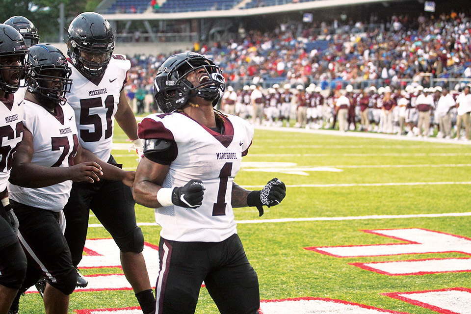 Players at Black College Football Hall of Fame Classic (photo courtesy of Pro Football Hall of Fame)